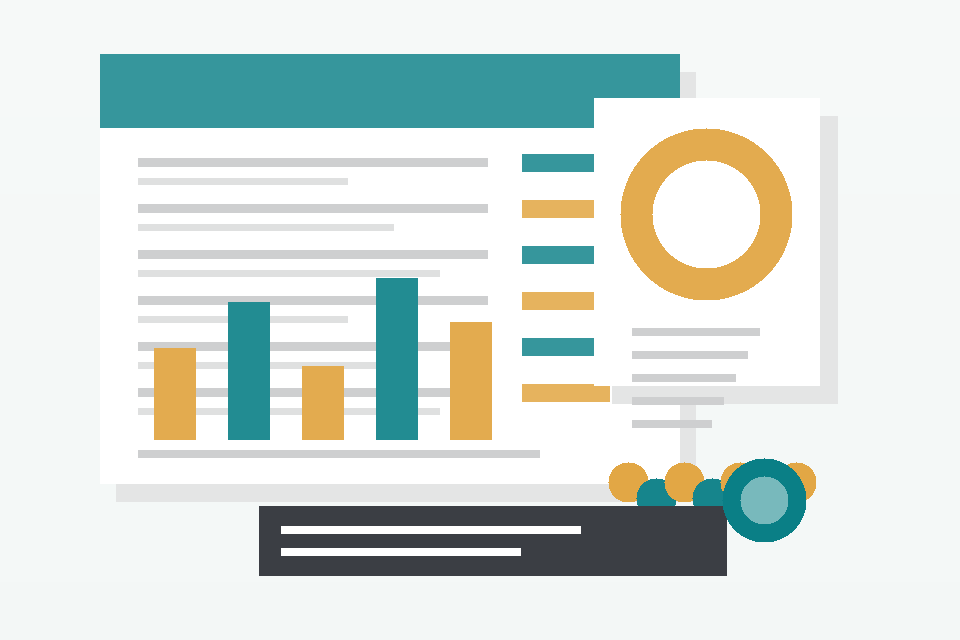 Appunti di budget domestico italiano con grafici e ricevute